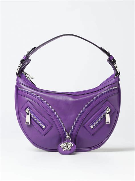 borsa pelle versace